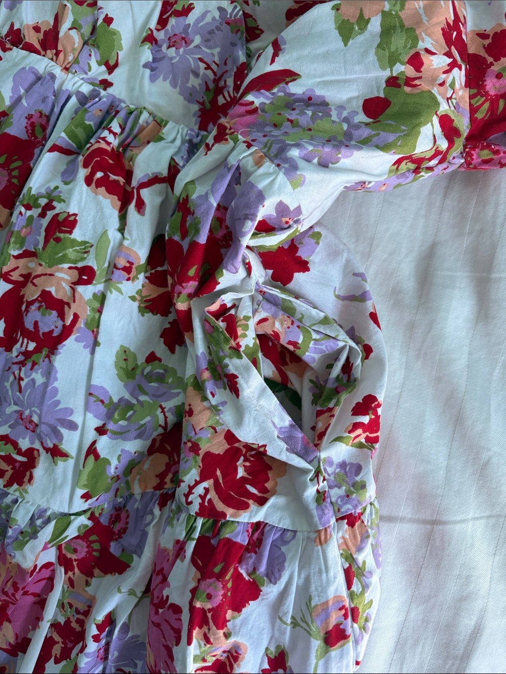 Jessica Simpson Floral Tie-Back Sundress - Picture 3 of 7